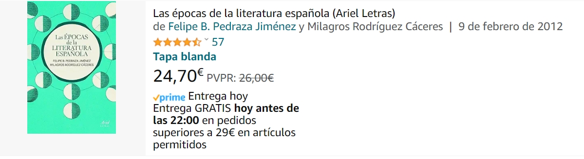 literatura española