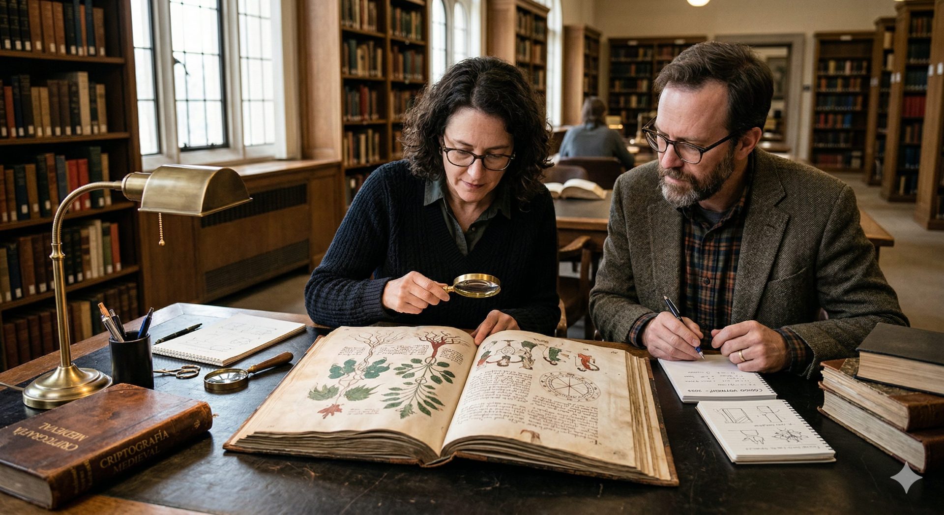 El manuscrito Voynich: El libro que nadie puede leer 1 Gemini Generated Image 7dc4o37dc4o37dc4